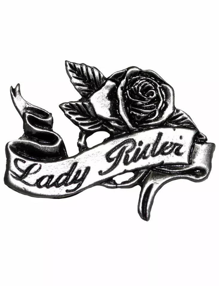 Pinssi, Hot Leathers, Lady Rider - Pinssit - PNS12 - 1