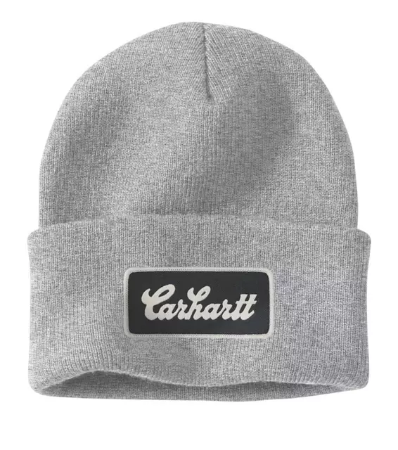 Pipo harmaa Cuffed Script Patch - Pipot - CRH52 - 1