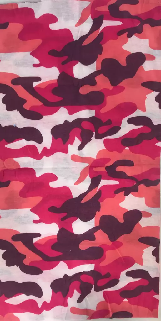 Putkihuivi, camo pinkkiluumu - Putkihuivit - B242 - 1