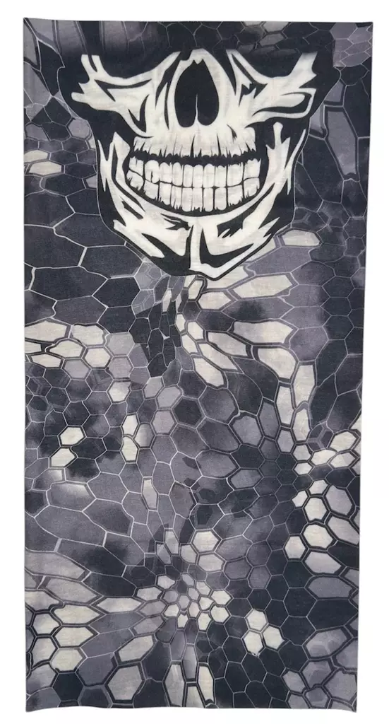 Putkihuivi Hexagon Skull - Putkihuivit - B452 - 1