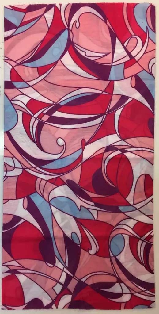 Putkihuivi, pinkit kuviot - Putkihuivit - B182 - 1