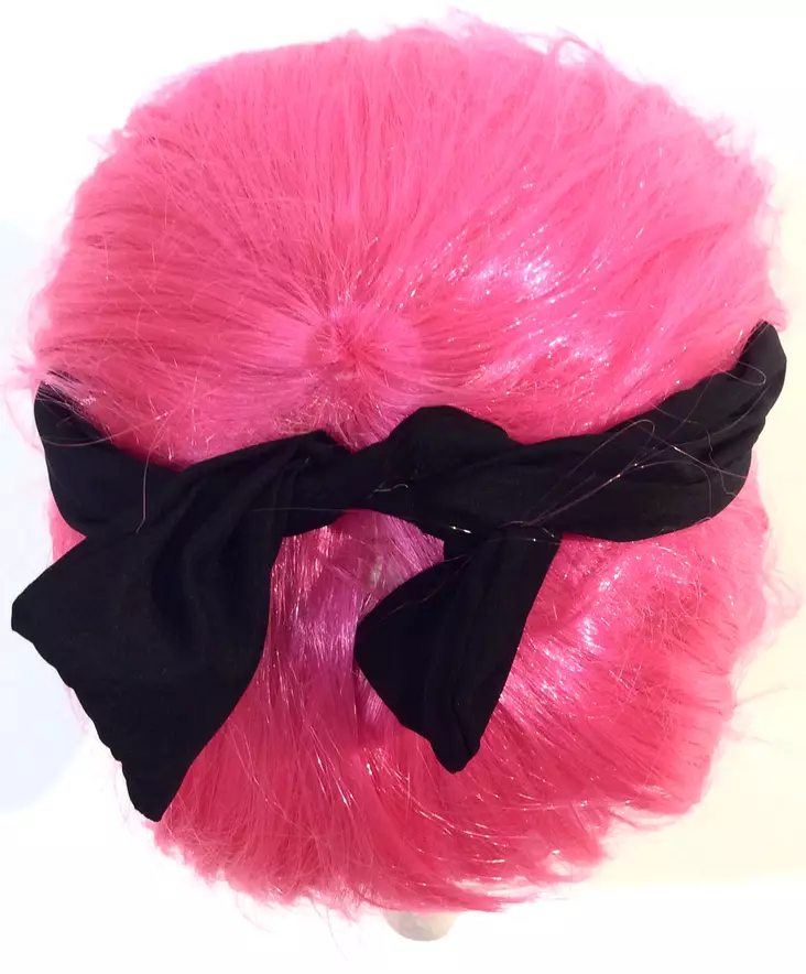 Rautalankahuivi, musta - Hiuskoristeet - HU382 - 1