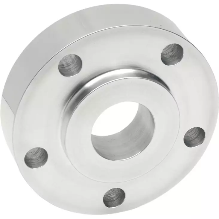REAR BELT PULLEY SPACER 0.940" CHROME - Rattaat ja hihnapyörät - 12010102 - 1