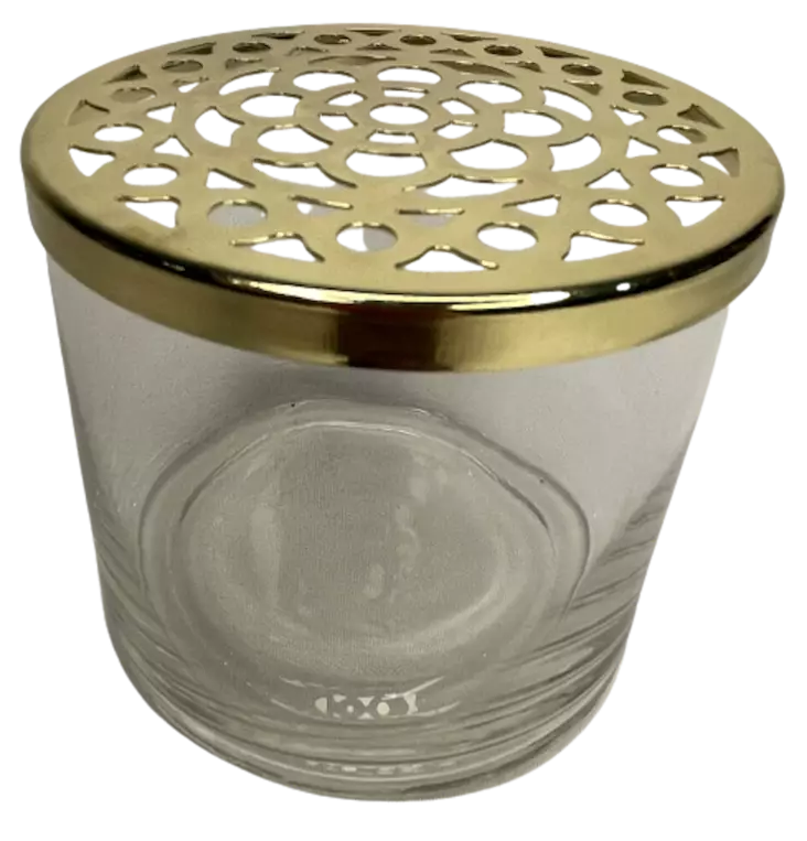 Reikäkannellinen lasipurkki 9x10cm - Keittiötarvikkeet, kattaus - PRT1182 - 1