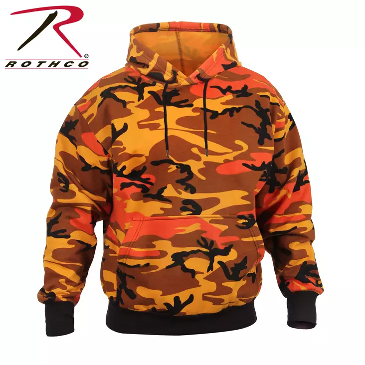 Rothco Oranssi camo huppari - Hupparit - ROT42 - 1
