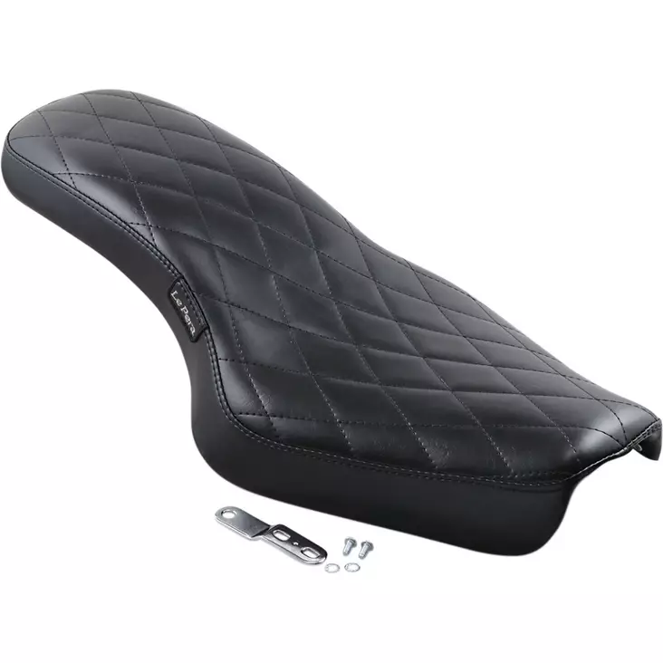 SEAT COBRA 2-UP DIAMOND STITCHED BLACK - Satulat ja satulanpäälliset - 08040592 - 1