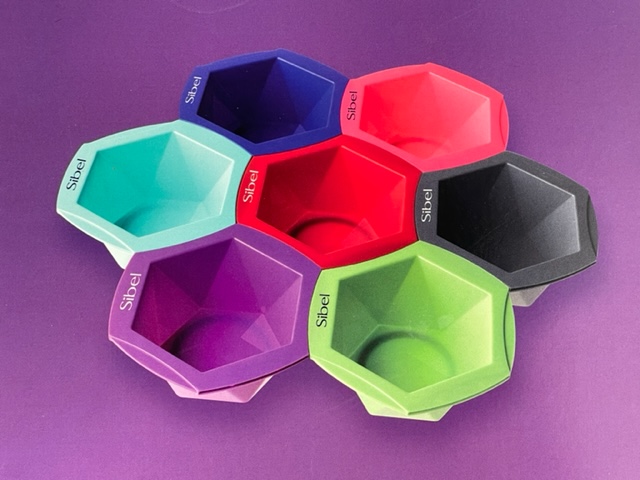 Sekoituskulho hiusväreille 7 väriä/pakk. - Hiusvärit - MIX2 - 1