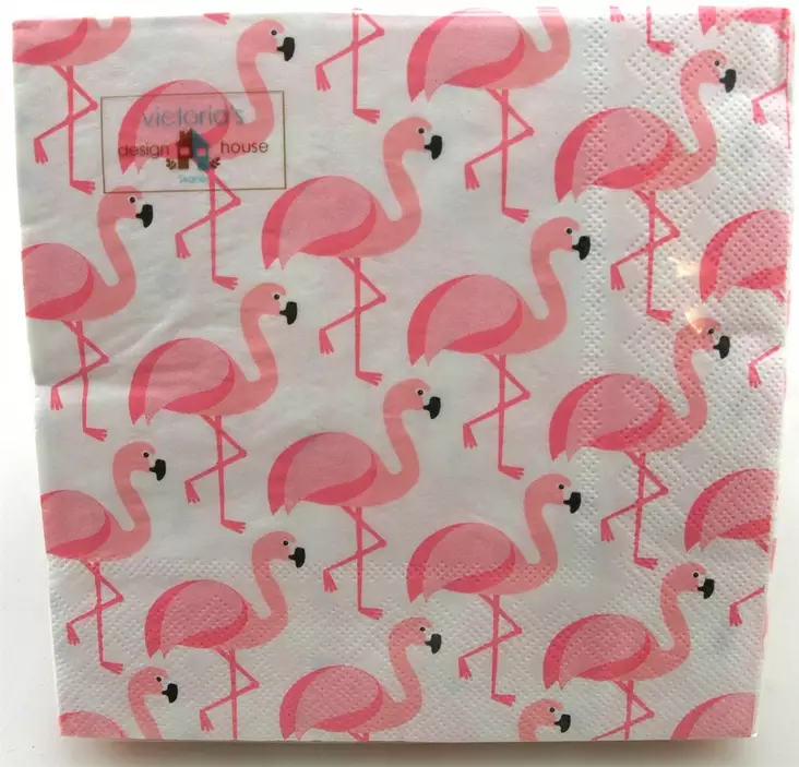 Servetti Flamingo 20 kpl 33x33cm - Servetit - SER82 - 1