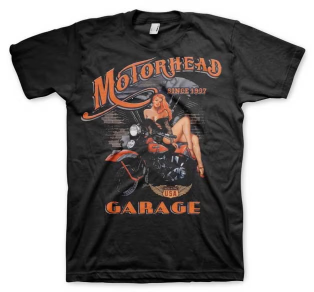 T-paita Motorhead Garage - T-paidat - TP1432 - 1
