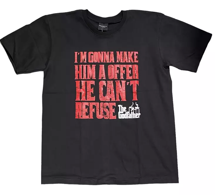 T-paita, The Godfather tekstiprintti - T-paidat - TP1332 - 1