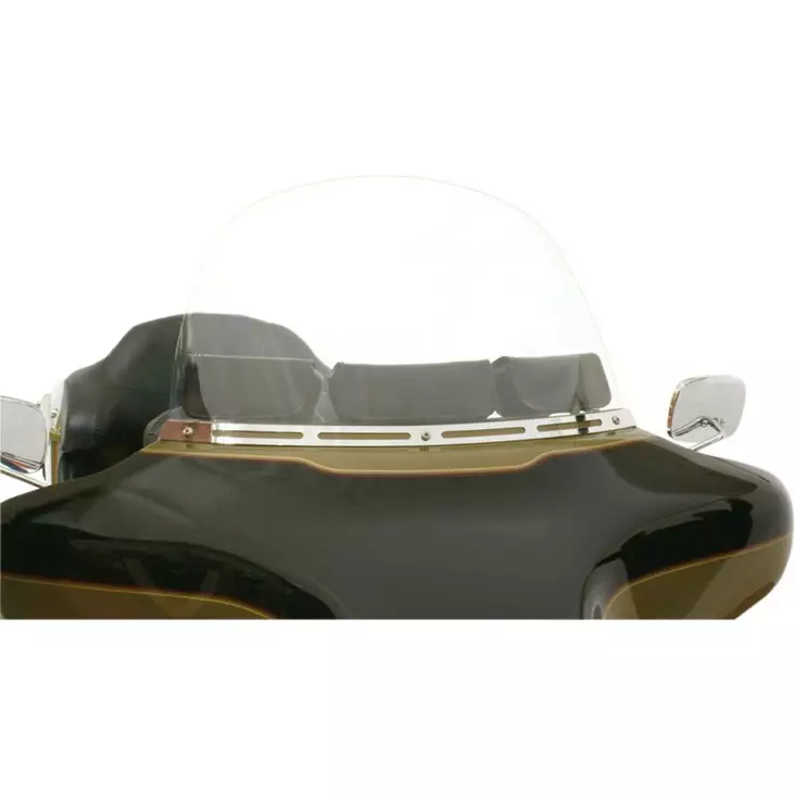 TRIM WINDSHIELD SPIKE POLISHED/CHROME - Tuulilasit ja etumaskit - 23500412 - 1