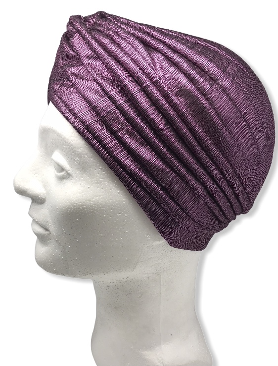 Turbaani, pinkkihohto - Hiuskoristeet - HAT92 - 1