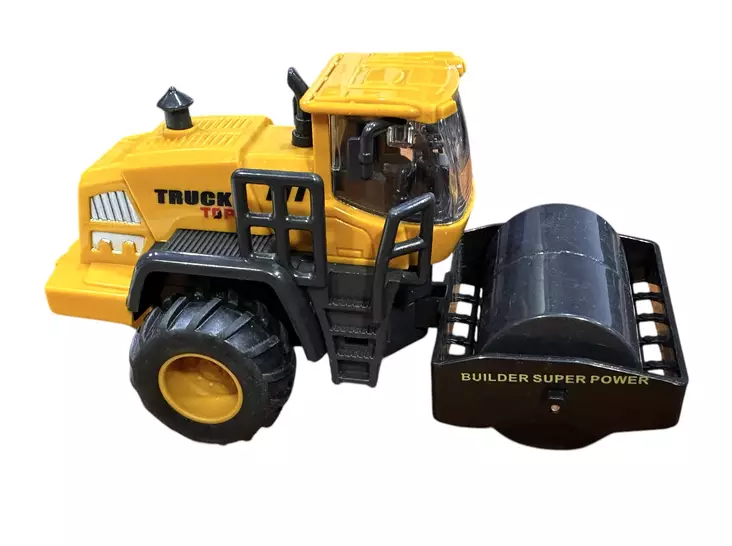 Työkone katujyrällä, muovia - Pienoismallit - LELU322 - 1