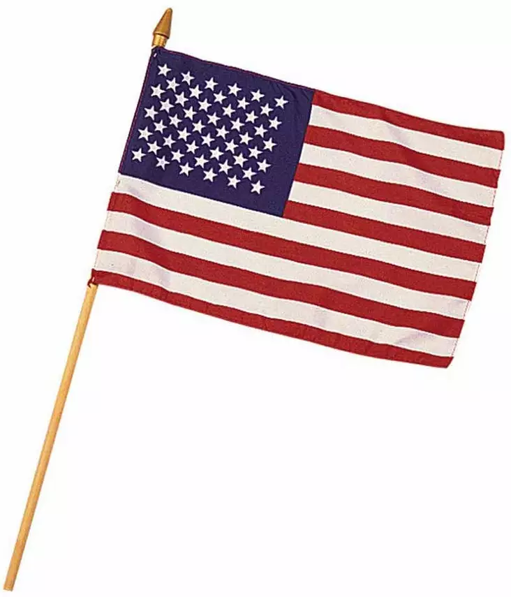 USA lippu 20x30cm, 100% polyester - Koriste-esineet - ROT2 - 1