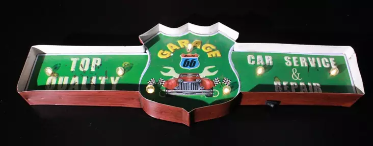 Valokyltti Garage Car Service & Repair - Taulut, kehykset - PELT12 - 1