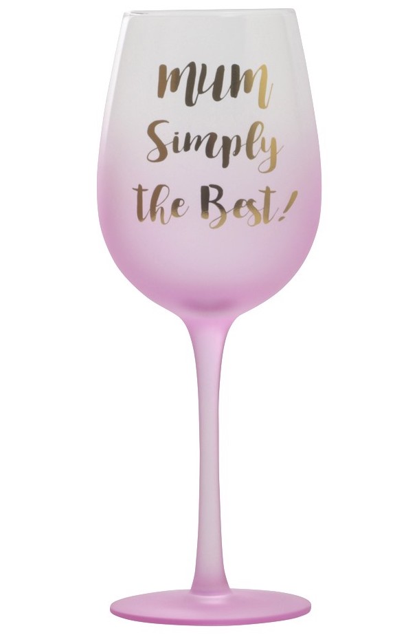 Viinilasi MUM simply the Best! Pink Gold - Viinilasit - 80332 - 1