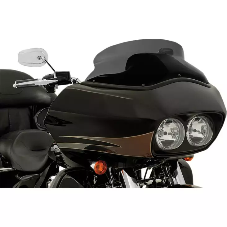 WINDSHIELD SPOILER OEM-FAIRING HARLEY DAVIDSON® 6.5" GRADIENT BLACK - Tuulilasit ja etumaskit - 23100602 - 1