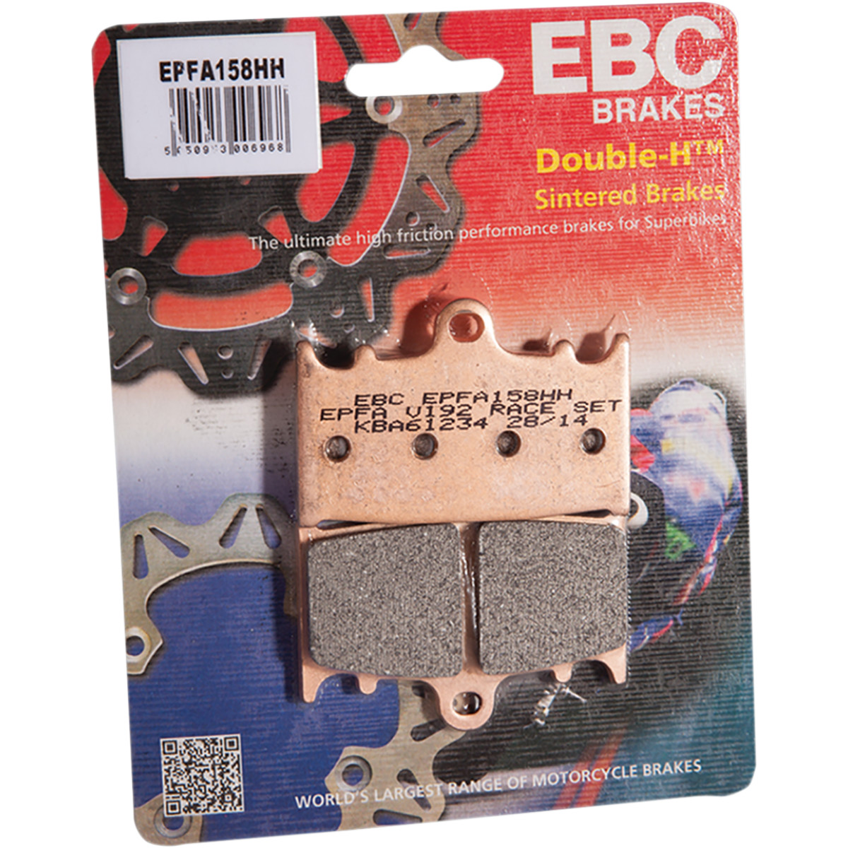 BRAKE PAD EPFAHH SERIES SINTERED METAL verkkokauppa