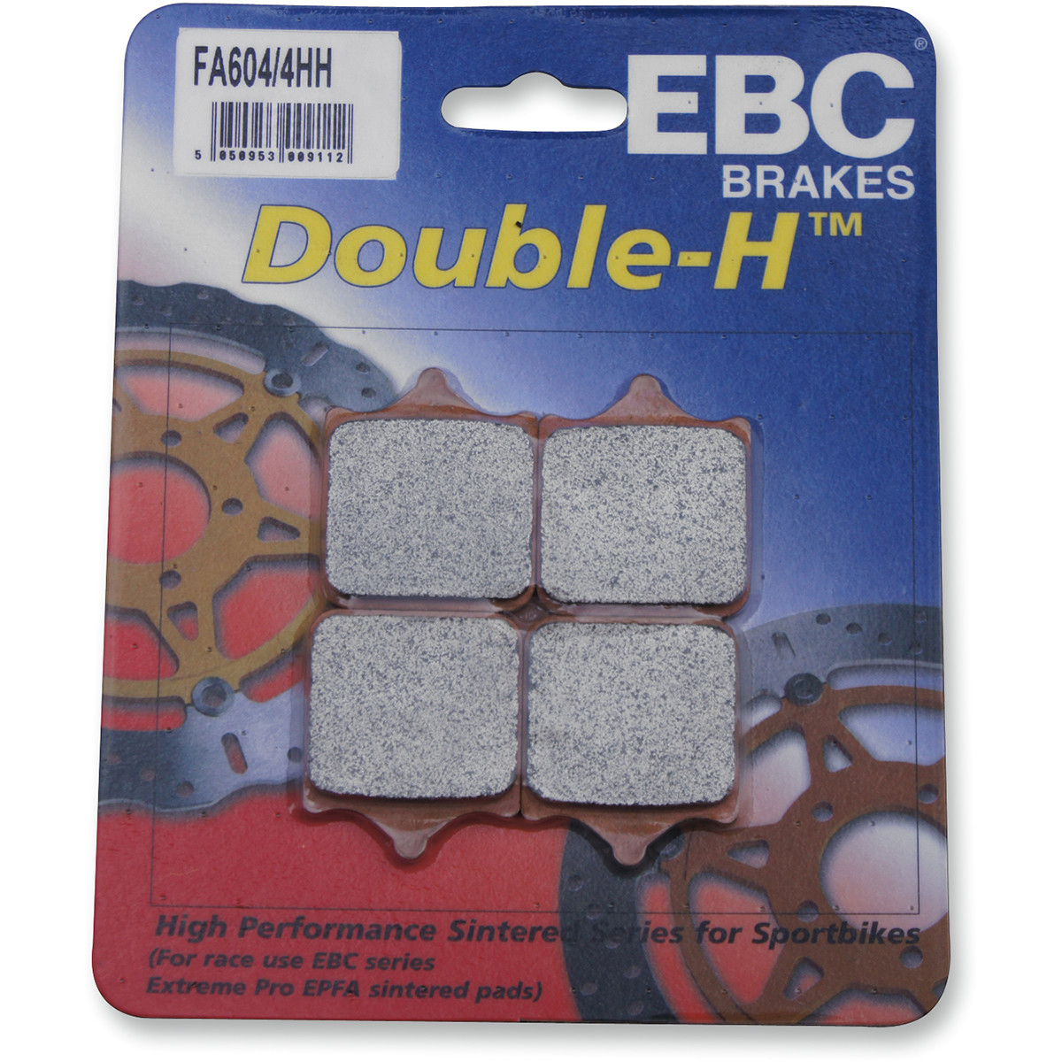NEW EBC Sintered HH Front Brake Pads X2 2004-2016 Honda CBR1000RR / FA390HH