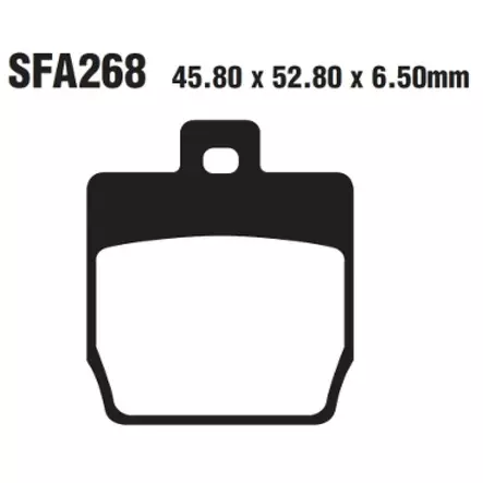 BRAKE PAD SFA SERIES ORGANIC - Jarrupalat - 17220333 - 1