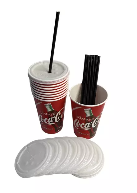 Coca Cola kartonkimuki 0,4 L - Astiat - 1973 - 2