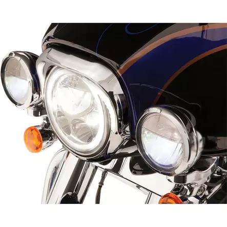 HEADLIGHT BEZEL FANG LED CHROME - Parts ryhmättömät - 20011363 - 1