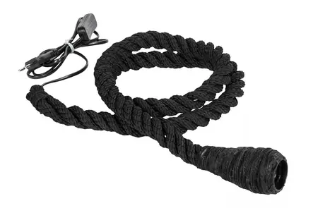 Lamppu, musta köysi - Valaisin, valoketju - VALO23 - 1