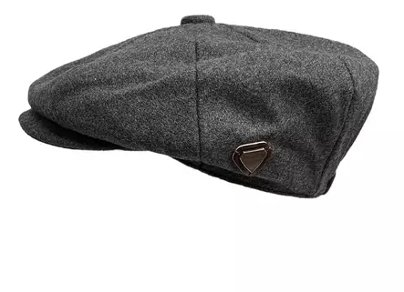 Lätsä villasekoite harmaa - Flat Capit - LC783 - 1