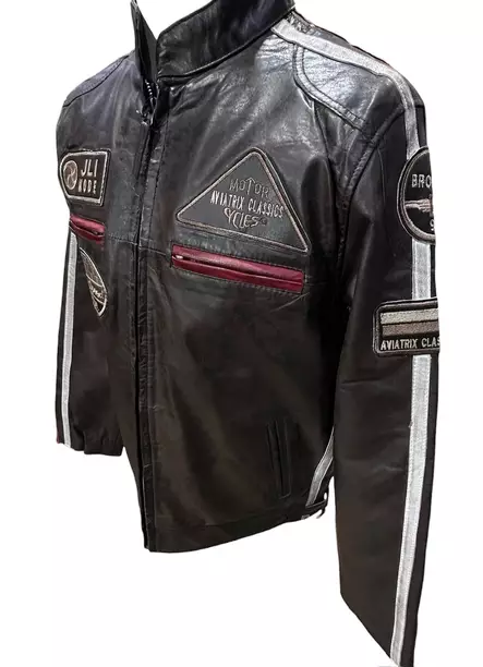Nahkatakki, JLI Mode Nappa brown - Nahkatakit - T633 - 2
