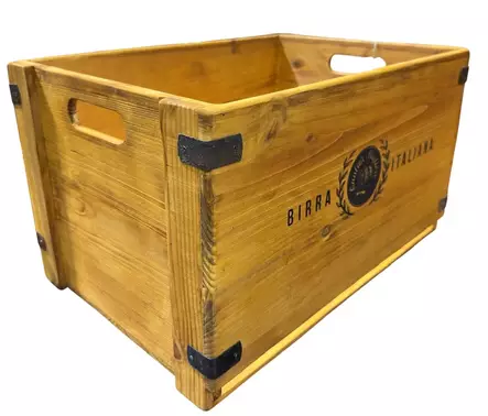 Puinen Olutlaatikko Birra - Säilytys - PUU143 - 2