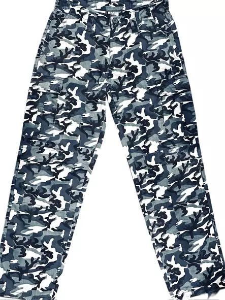 Reisitaskuhousut, Blue Camo - Reisitaskuhousut - HO633 - 2