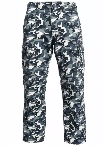 Reisitaskuhousut, Blue Camo - Reisitaskuhousut - HO633 - 1