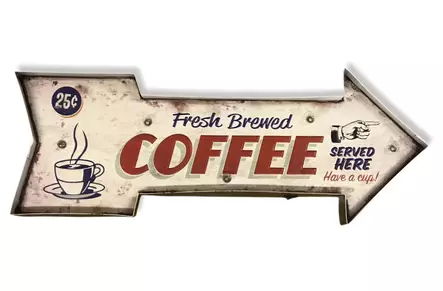 Valokyltti Fresh Brewed Coffee - Taulut, kehykset - PELT43 - 1