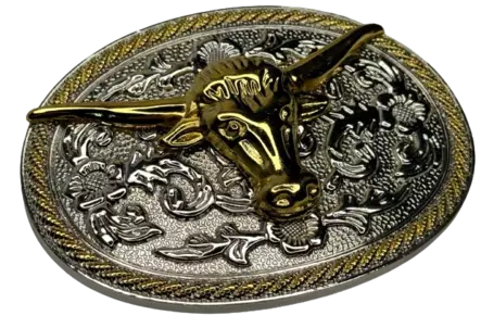 Vyönsolki Härkä ovaali 9x7cm - Soljet - VS883 - 2