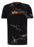 Alpha T-paita Lightning, musta/oranssi - T-paidat - ALP73 - 1