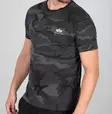 Alpha Black Camo t-paita taka printillä - T-paidat - ALP23 - 2