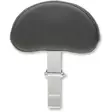 BACKREST EZ GLIDE II SMALL DRIVER PLAIN VINYL BLACK - Satulat ja satulanpäälliset - 08220133 - 1