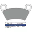 BRAKE PAD DP SINTERED REPLACEMENT STREET TOURING OFF-ROAD/ATV - Jarrupalat - 17211233 - 1