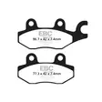 BRAKE PAD FA-HH SERIES SINTERED METAL - Jarrupalat - 17212233 - 1