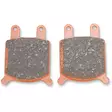 BRAKE PAD FA-V SERIES SINTERED METAL/ORGANIC COMPOUND - Jarrupalat - 17211393 - 1