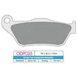 BRAKE PAD ORGANIC SCOOTER - Jarrupalat - 17200603 - 1
