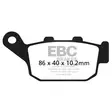 BRAKE PAD SFA-HH SERIES SINTERED METAL - Jarrupalat - 17212073 - 1
