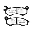 BRAKE PAD SFA-HH SERIES SINTERED METAL - Jarrupalat - 17212103 - 1
