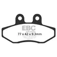 BRAKE PAD SFAC SERIES CARBON FIBER - Jarrupalat - 17200443 - 1