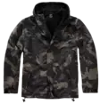 Brandit Dark Camo Windbreaker vetoketju - Kangastakit - T463 - 7