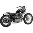 EXHAUST SYSTEM 2-INTO-1 EL DIABLO CHROME - Pakoputket ja niiden osat - 18002353 - 1