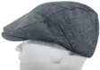 Flatcap harmaa musta huomaamaton ruutu - Flat Capit - LC593 - 2