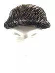 Flat Cap, Plyysi, harmaamusta - Flat Capit - LC493 - 2