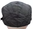 Flatcap tummanruskea ruudukko - Flat Capit - LC683 - 4