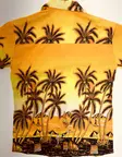 Havaijipaita palmut, keltainen - Kauluspaidat - KP223 - 4